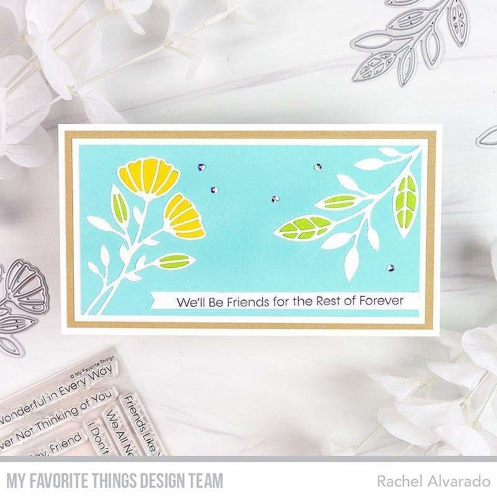 My Favorite Things Slimline Skinny Strips Die-namics (MFT-2010) (OUTLET)