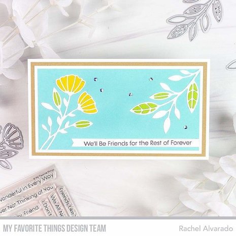 My Favorite Things Slimline Skinny Strips Die-namics (MFT-2010) (OUTLET)