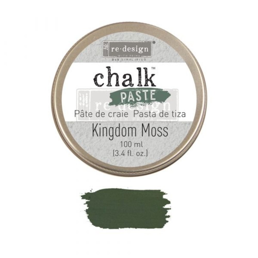 Re-Design with Prima Kingdom Moss Chalk Paste (651770) (DISCONTINUED) Re-Design with Prima Kingdom Moss Chalk Paste (651770) (DISCONTINUED)