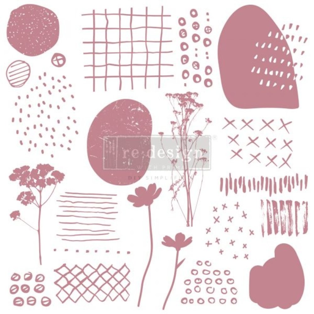 Re-Design with Prima Decor Clear Stamps 12x12 Inch Abstract Scribbles (652609) (DISCONTINUED) Re-Design with Prima Decor Clear Stamps 12x12 Inch Abstract Scribbles (652609) (DISCONTINUED)