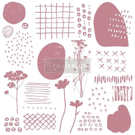 Re-Design with Prima Decor Clear Stamps 12x12 Inch Abstract Scribbles (652609) (DISCONTINUED) Re-Design with Prima Decor Clear Stamps 12x12 Inch Abstract Scribbles (652609) (DISCONTINUED)