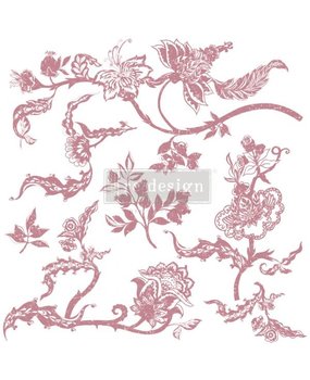 Re-Design with Prima Decor Clear Stamps 12x12 Inch Distressed Floral Prints (652661) (DISCONTINUED) Re-Design with Prima Decor Clear Stamps 12x12 Inch Distressed Floral Prints (652661) (DISCONTINUED)