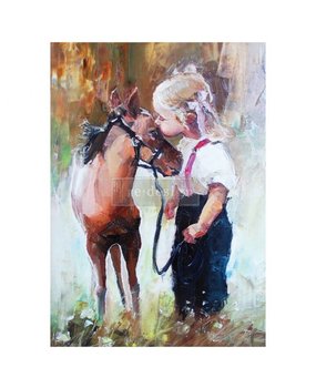 Re-Design with Prima Gentle Friends A1 Decor Rice Paper (653880) (DISCONTINUED)