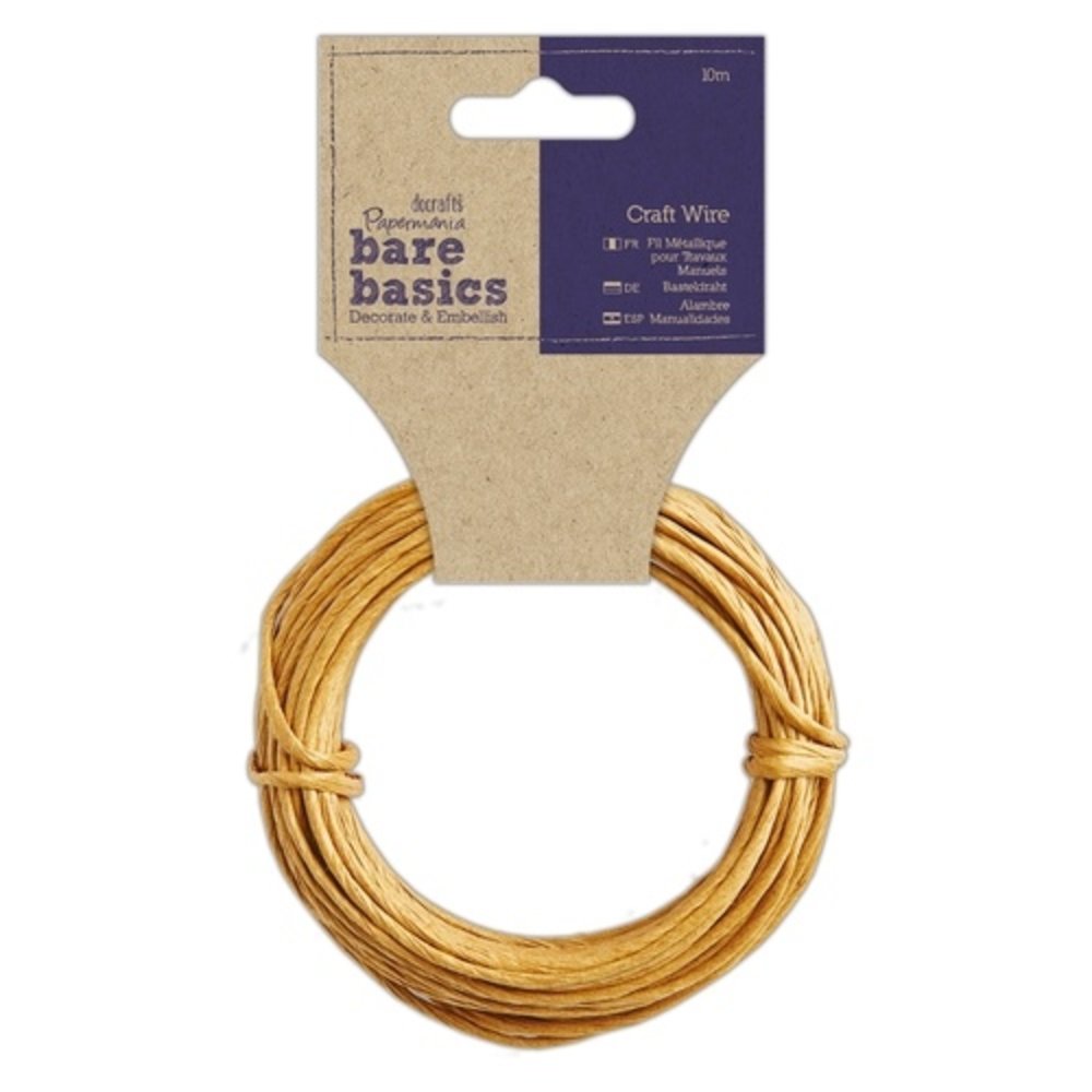 Papermania Bare Basics Craft Wire (10m) (PMA 174752) (DISCONTINUED) Papermania Bare Basics Craft Wire (10m) (PMA 174752) (DISCONTINUED)