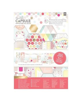 Papermania Capsule Geometric Neon A4 Ultimate Die-cut & Paper Pack (PMA 160237) (DISCONTINUED)