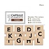 Capsule Elements Wood Wooden Tile Letters (30pcs) (PMA 174669) (DISCONTINUED)