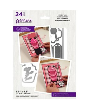 Gemini Make a Wish Stamp & Die (GEM-STD-SWF-MAW) (DISCONTINUED)