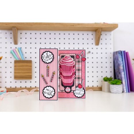 Gemini Make a Wish Stamp & Die (GEM-STD-SWF-MAW) (DISCONTINUED)