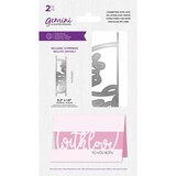 Gemini Connecting With Love Stamp & Die (GEM-STD-CONWIL) (DISCONTINUED)