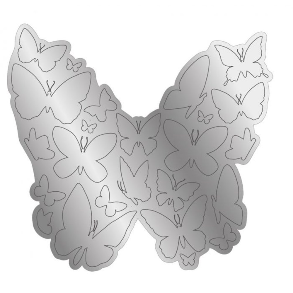 Gemini Butterfly Wishes Stamp & Die (GEM-STD-BUTW) (OUTLET)