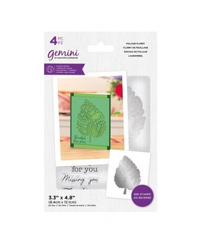 Gemini Foliage Flurry Stamp & Die (GEM-STD-FOFL) (OUTLET)