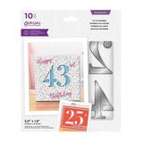 Gemini Cut-In Numbers Expressions Dies (GEM-MD-EXP-CUTNU) (DISCONTINUED)