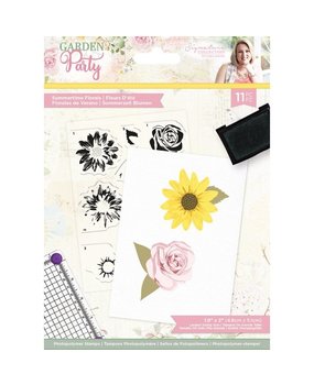Crafter's Companion Garden Party A6 Clear Stamps Summertime Florals (S-GP-STP-SUMF) (OUTLET)