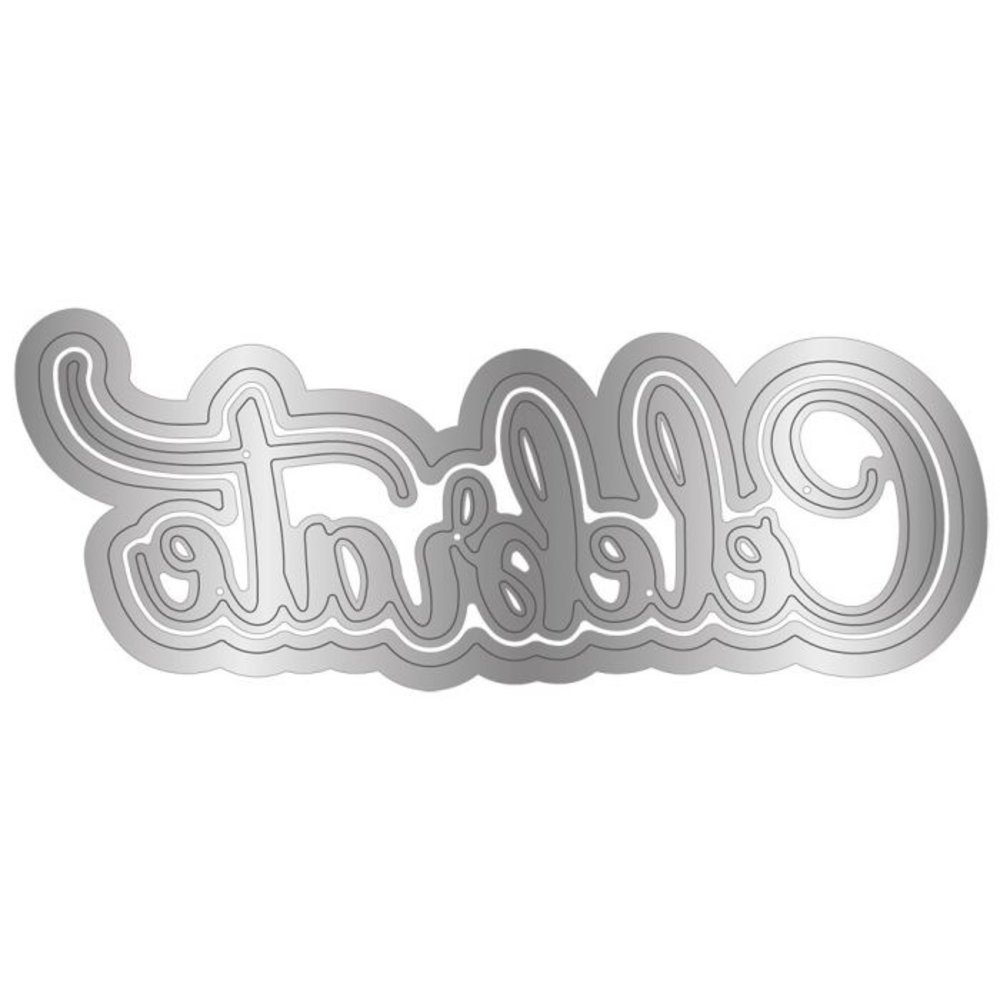 Crafter's Companion Garden Party Metal Die Celebrate (S-GP-MD-CELE) (OUTLET)