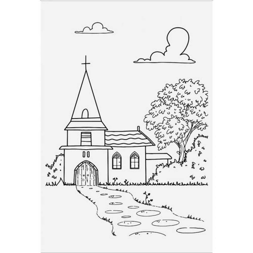 Crafter's Companion Lee Holland Clear Stamps Village Church (LH-STP-VILCH) (OUTLET) Crafter's Companion Lee Holland Clear Stamps Village Church (LH-STP-VILCH) (OUTLET)