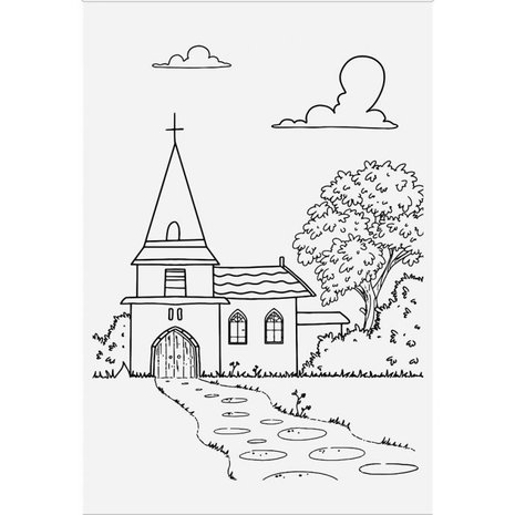 Crafter's Companion Lee Holland Clear Stamps Village Church (LH-STP-VILCH) (OUTLET) Crafter's Companion Lee Holland Clear Stamps Village Church (LH-STP-VILCH) (OUTLET)