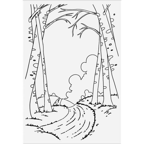 Crafter's Companion Lee Holland Clear Stamps Woodland Trail (LH-STP-WOODT) (OUTLET)