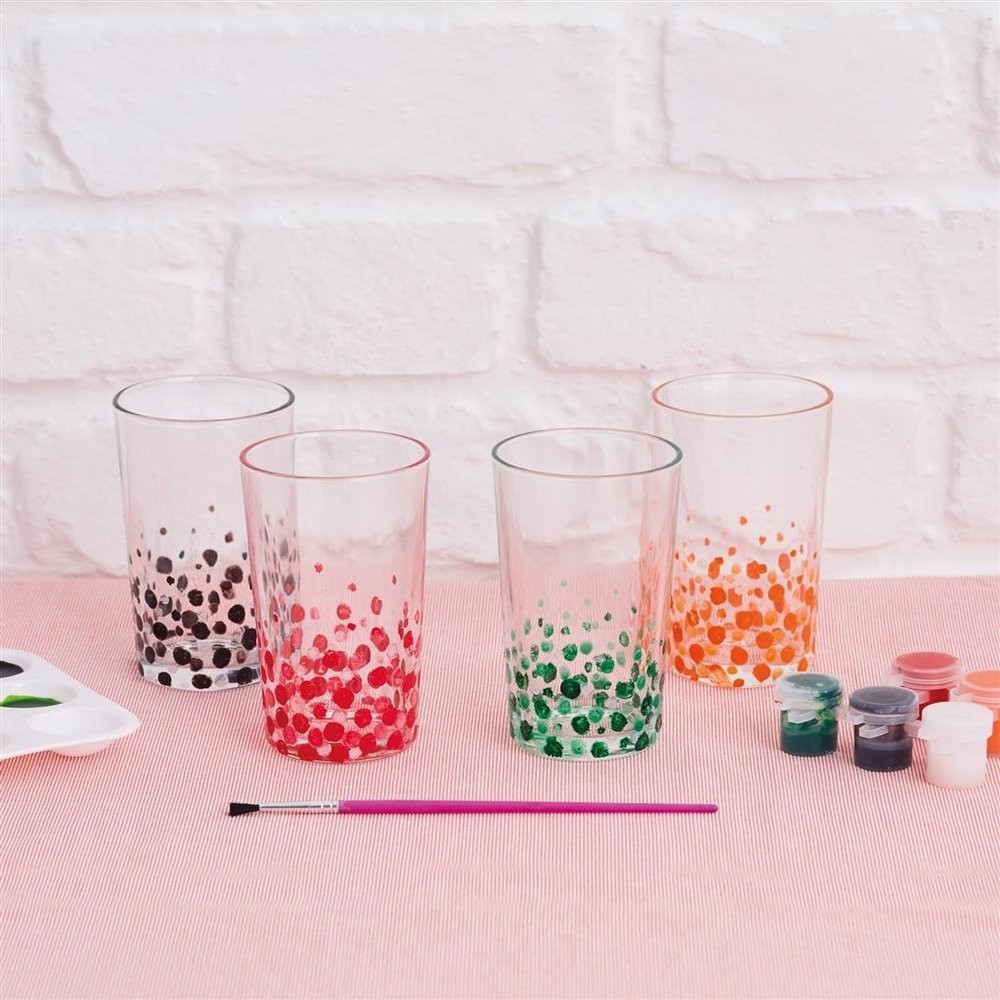 Glass Painting Kit Tumblers (DSM 105103) Craftlines B.V.
