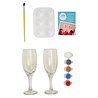 Simply Make Glass Painting Kit Flutes (DSM 105104) (OUTLET) Simply Make Glass Painting Kit Flutes (DSM 105104) (OUTLET)