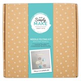 Simply Make Needle Felting Kit Weather Mobile (Blue) (DSM 106039) (OUTLET)