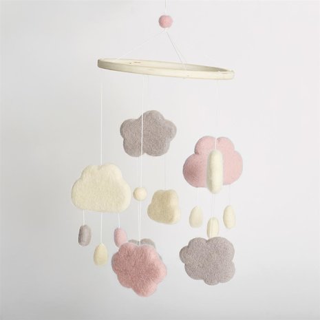 Simply Make Needle Felting Kit Weather Mobile (Pink) (DSM 106040) (OUTLET) Simply Make Needle Felting Kit Weather Mobile (Pink) (DSM 106040) (OUTLET)