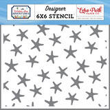 Echo Park Swimming Starfish Stencil (USA245034) (OUTLET)