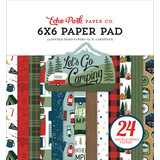 Echo Park Let's Go Camping 6x6 Inch Paper Pad (LGC246023) (DISCONTINUED)