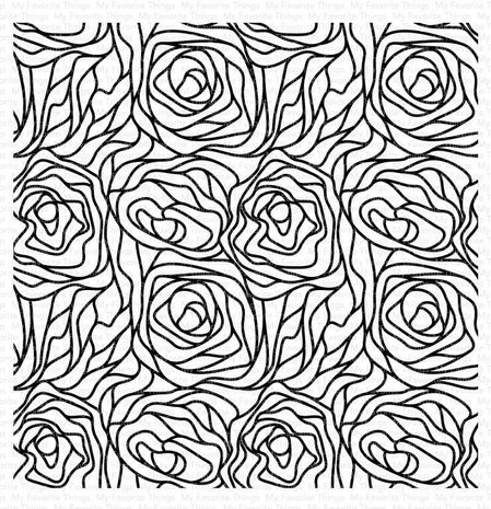 My Favorite Things Abstract Roses Background Rubber Stamp (BG-145) (OUTLET) My Favorite Things Abstract Roses Background Rubber Stamp (BG-145) (OUTLET)