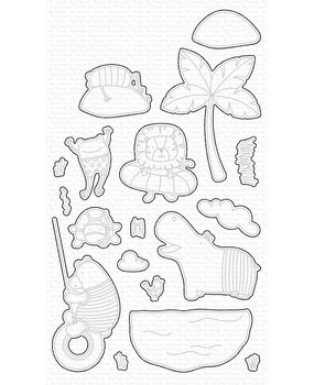 My Favorite Things Swimming Hole Friends Die-namics (MFT-2025) (OUTLET)