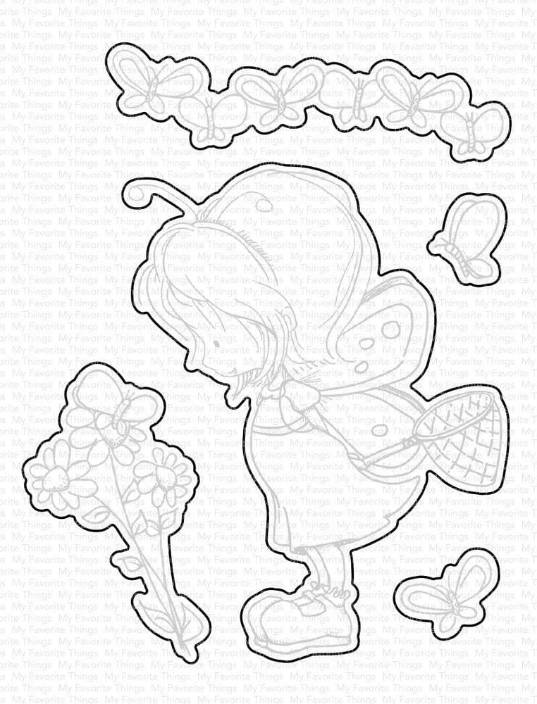 My Favorite Things Flutterby Friends Die-namics (MFT-2023) (OUTLET)