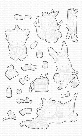 My Favorite Things Crafty Companions Die-namics (MFT-2027) (OUTLET)