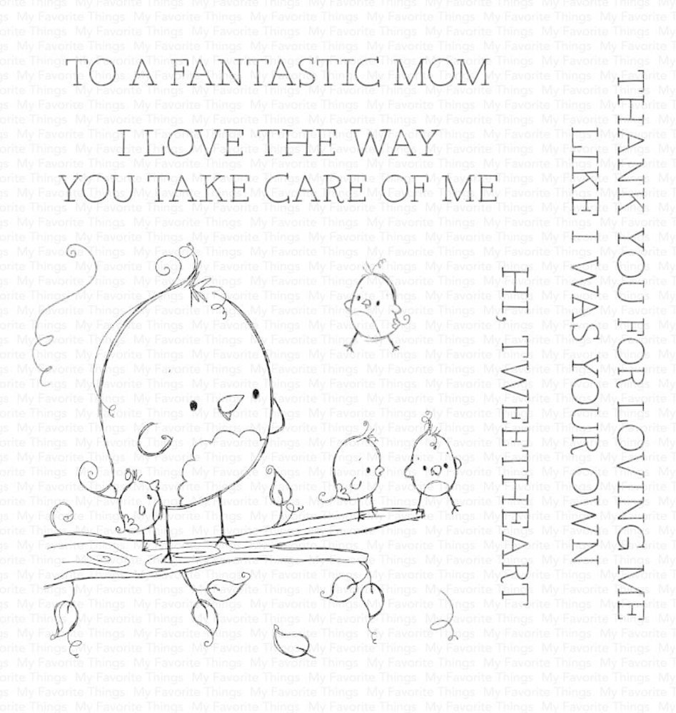 My Favorite Things Tweetheart Clear Stamps (RAM-016) (OUTLET) My Favorite Things Tweetheart Clear Stamps (RAM-016) (OUTLET)