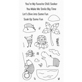 My Favorite Things Swimming Hole Friends Clear Stamps (CS-574) (OUTLET)