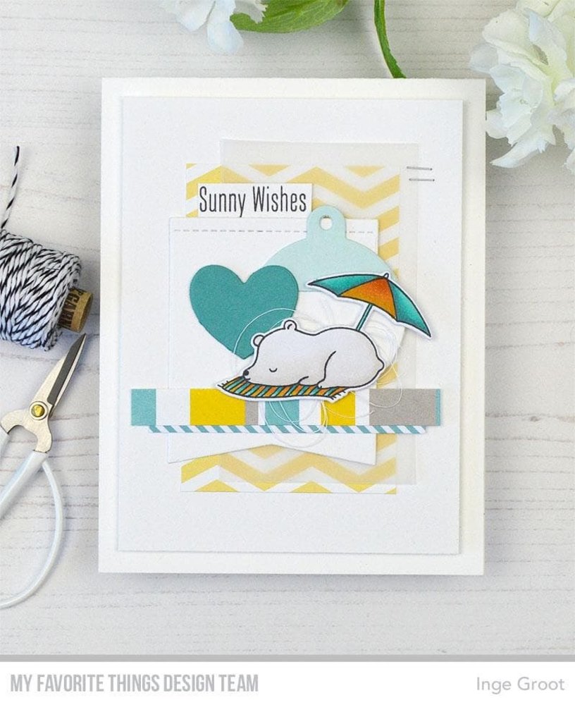 My Favorite Things Beach Bear Clear Stamps (CS-577) (OUTLET) My Favorite Things Beach Bear Clear Stamps (CS-577) (OUTLET)