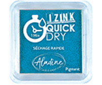 Aladine Izink Quick Dry Turquoise Inkpad (19541)
