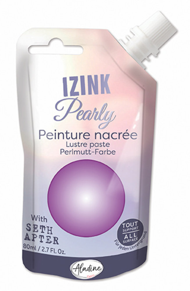 Aladine Izink Pearly Provence Lustre Paste (80ml) (82058) (OUTLET) Aladine Izink Pearly Provence Lustre Paste (80ml) (82058) (OUTLET)