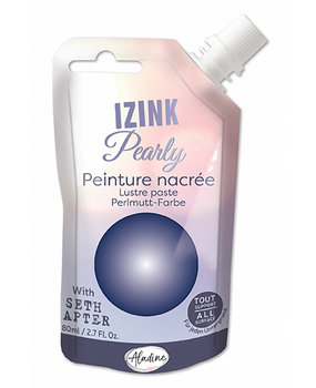 Aladine Izink Pearly Indigo Lustre Paste (80ml) (82059) (OUTLET)