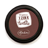 Aladine Izink Textile Inkpad Marron Wood (80ml) (19026) (OUTLET)
