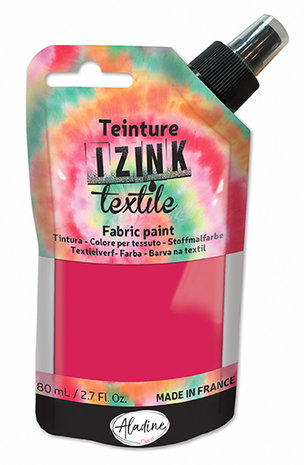 Aladine Izink Textile Dye Dalhia (80ml) (82077) (OUTLET) Aladine Izink Textile Dye Dalhia (80ml) (82077) (OUTLET)