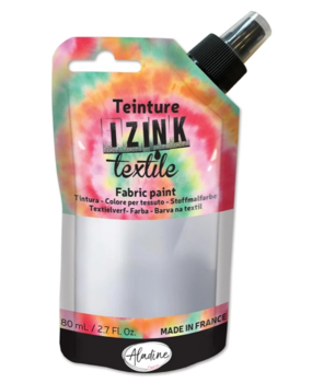 Aladine Izink Textile Dye Silver (80ml) (82087) (OUTLET)