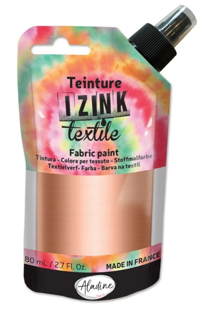 Aladine Izink Textile Dye Copper (80ml) (82088) (OUTLET) Aladine Izink Textile Dye Copper (80ml) (82088) (OUTLET)