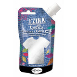 Aladine Izink Textile Argent Silver Fabric Paint (80ml) (80732) (OUTLET)