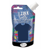 Aladine Izink Textile Bleu Nuit Denim Fabric Paint (80ml) (80725) (OUTLET)