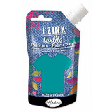 Aladine Izink Textile Bleu Vert Soie Fabric Paint (80ml) (80726) (OUTLET)