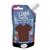 Aladine Izink Textile Marron Suedine Fabric Paint (80ml) (80734) (OUTLET)