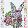 IndigoBlu Bunny Rabbit A5 Rubber Stamps (IND0800) (OUTLET) IndigoBlu Bunny Rabbit A5 Rubber Stamps (IND0800) (OUTLET)