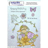 IndigoBlu Darling Duckling A5 Rubber Stamps (IND0802) (OUTLET)