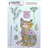 IndigoBlu Perfect Puddy Cat A5 Rubber Stamps (IND0801) (OUTLET)