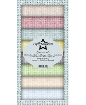 Paper Favourites Crosswords Slim Paper Pack (PFS107) (DISCONTINUED)