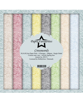 Paper Favourites Crosswords 12x12 Inch Paper Pack (PF371) (DISCONTINUED)
